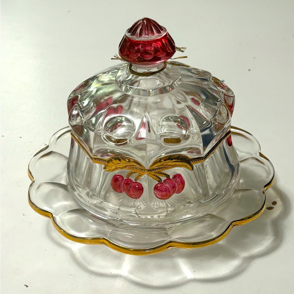 Moser Butter/Cheese Dish